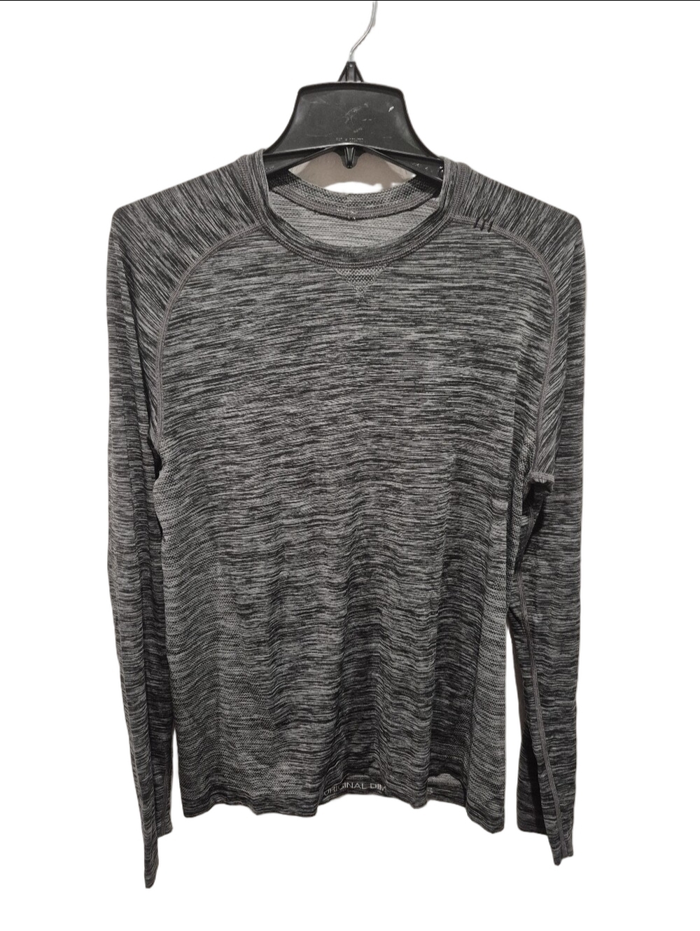 Lululemon Metal Vent Tech Long Sleeve Heathered Black